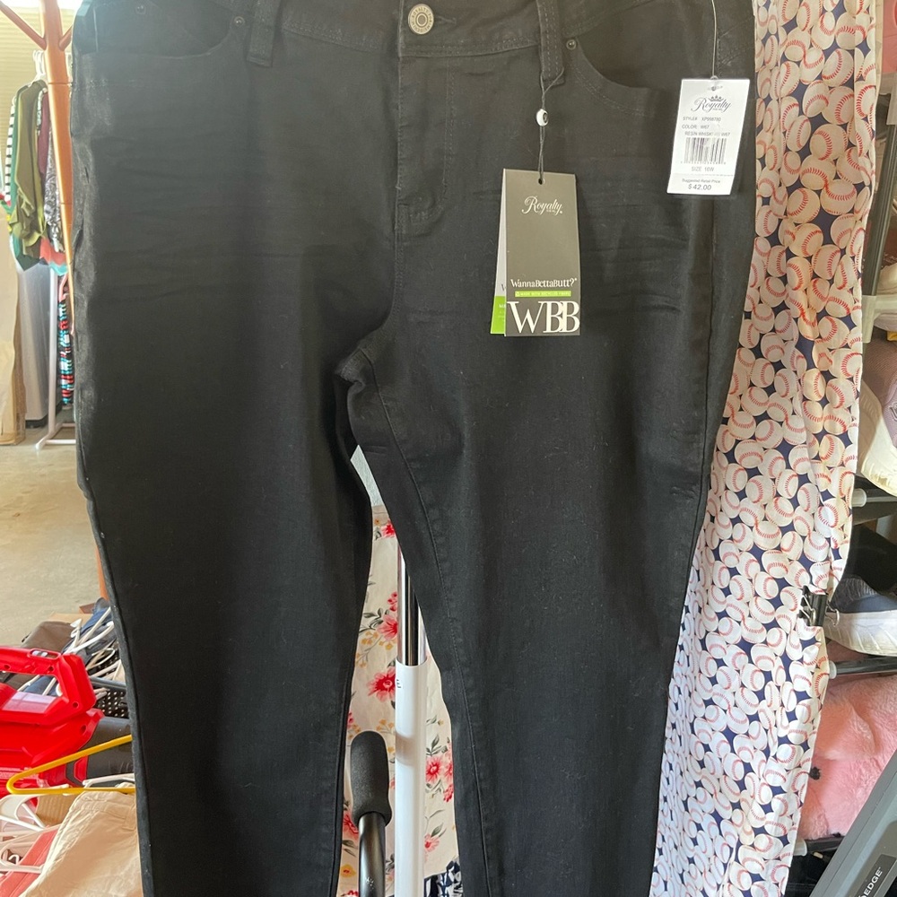 Royalty For Me Black Women's Skinny Jeans